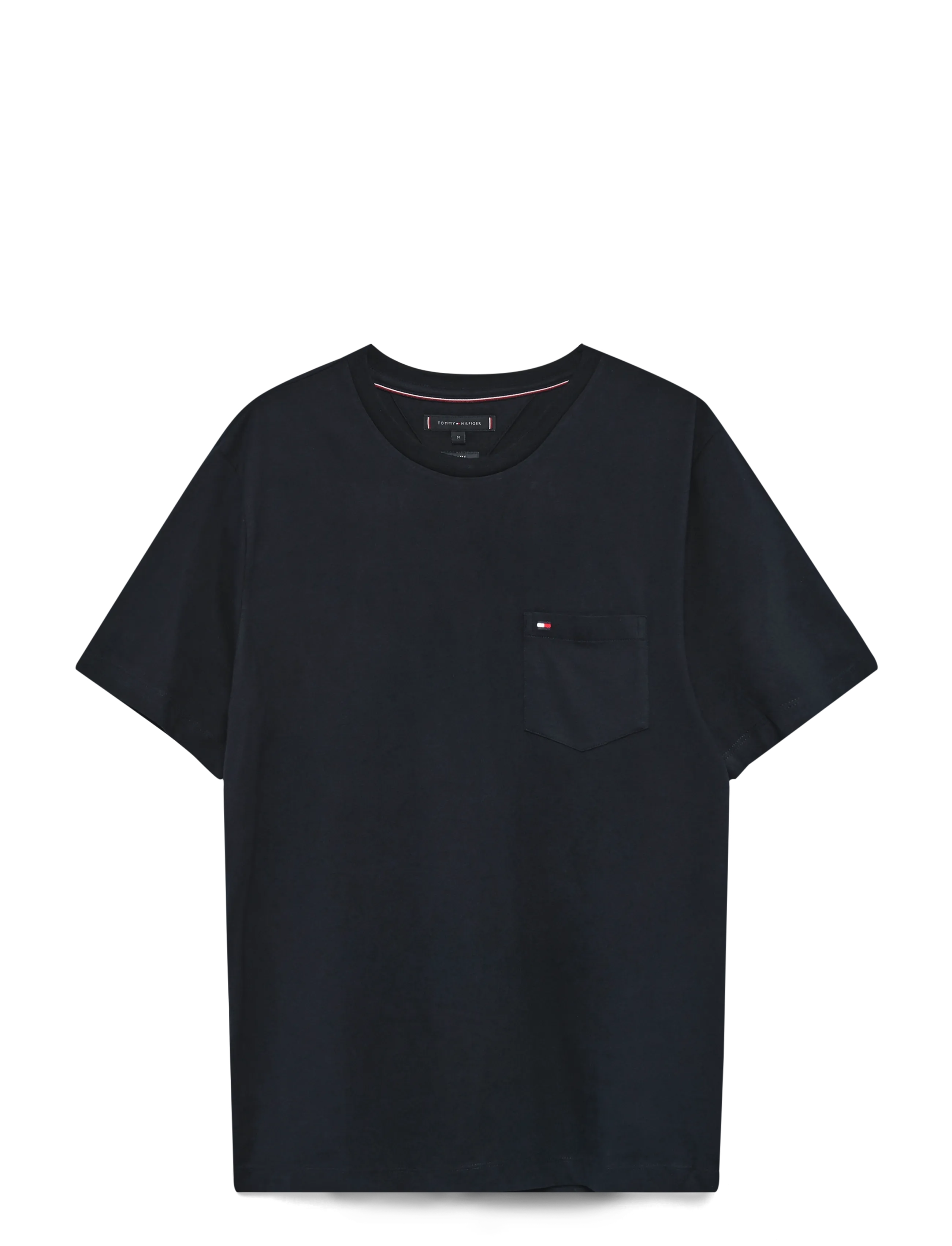 Tommy Hilfiger ESSENTIAL SOLID POCKET TEE - Basic T-Shirts - NAVY BLUE / navy