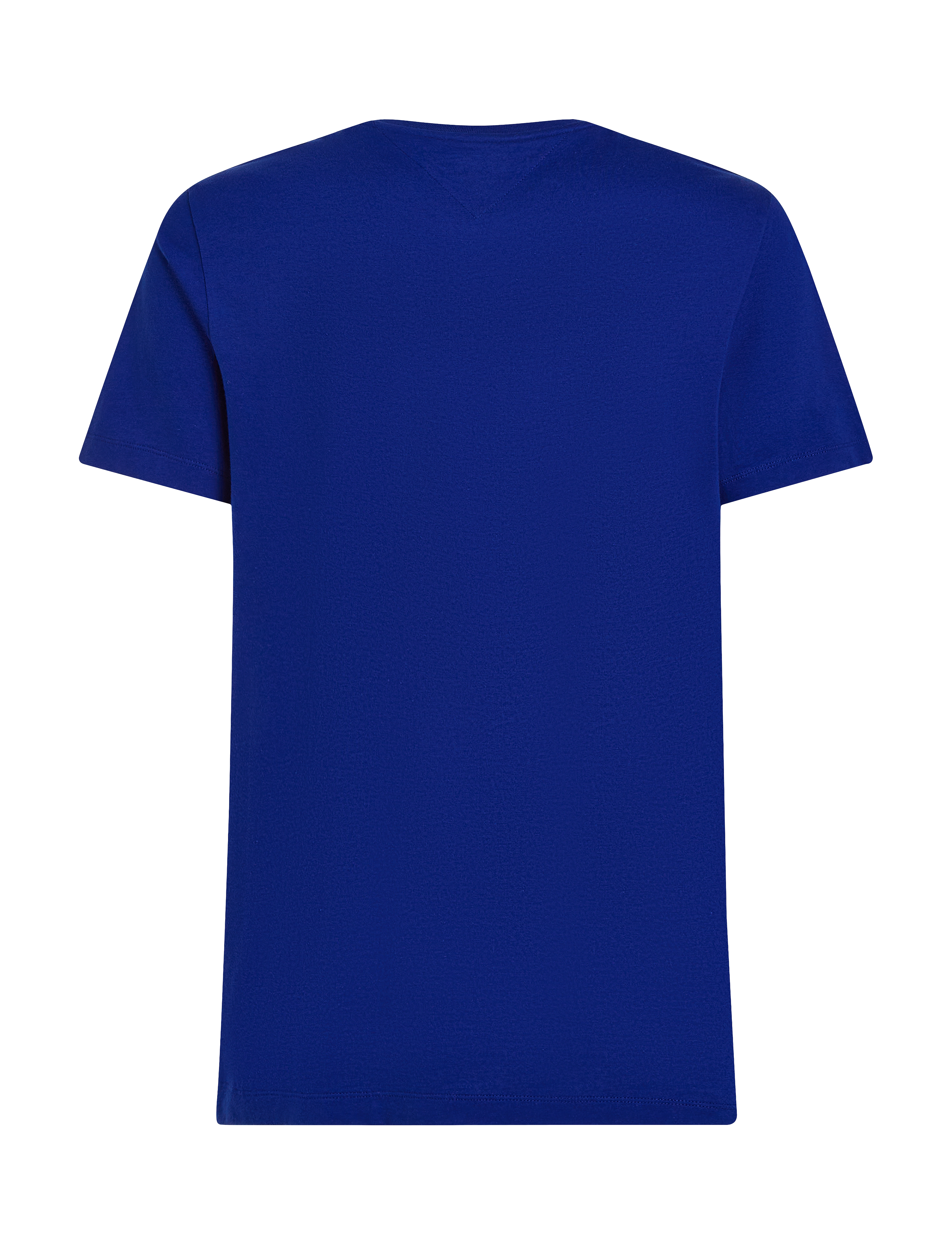 Tommy Hilfiger - ESSENTIAL SOLID POCKET TEE - basic t-shirts - wedge blue - 2