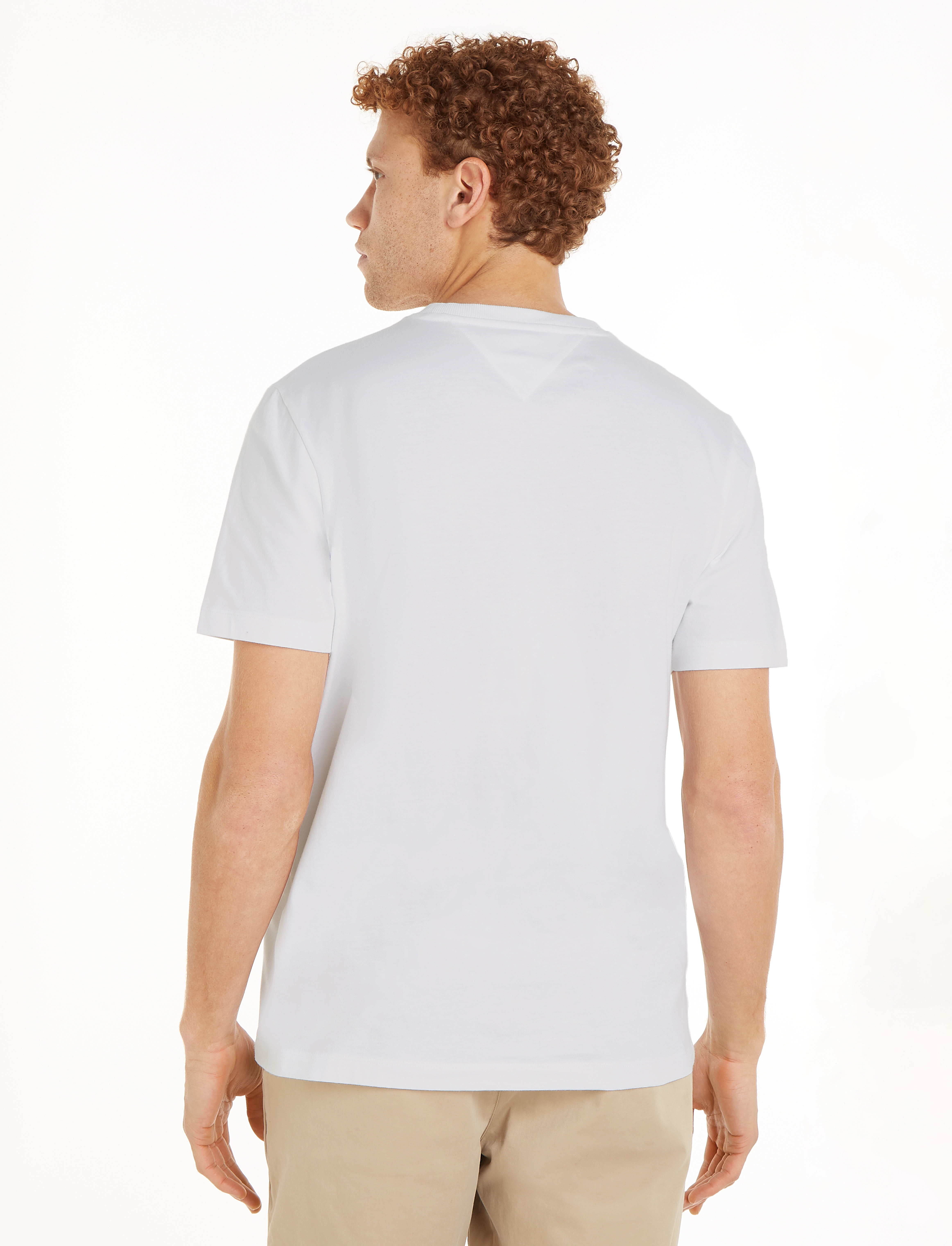 Tommy Hilfiger - ESSENTIAL SOLID POCKET TEE - basic t-shirts - white - 4