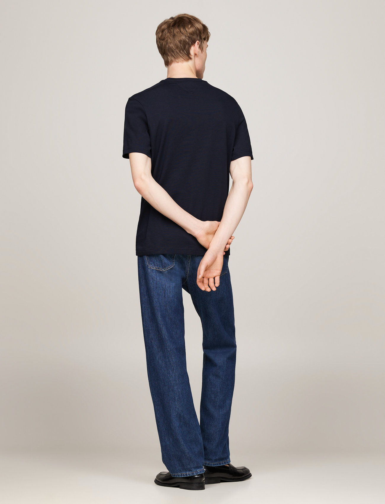 Tommy Hilfiger - SMALL CREST EMBRO TEE - desert sky - 4