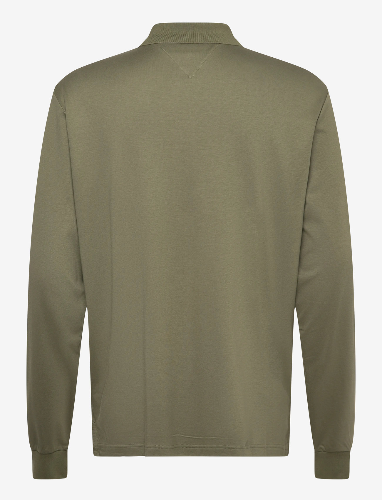 Tommy Hilfiger - L/S LIQUID COTTON REG POLO - langærmede poloer - battle green - 2