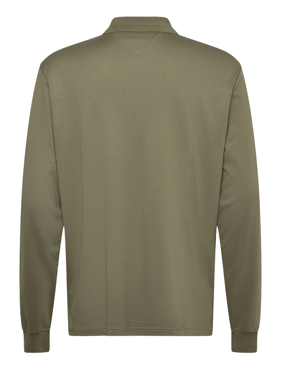 Tommy Hilfiger - L/S LIQUID COTTON REG POLO - langärmelig - battle green - 2