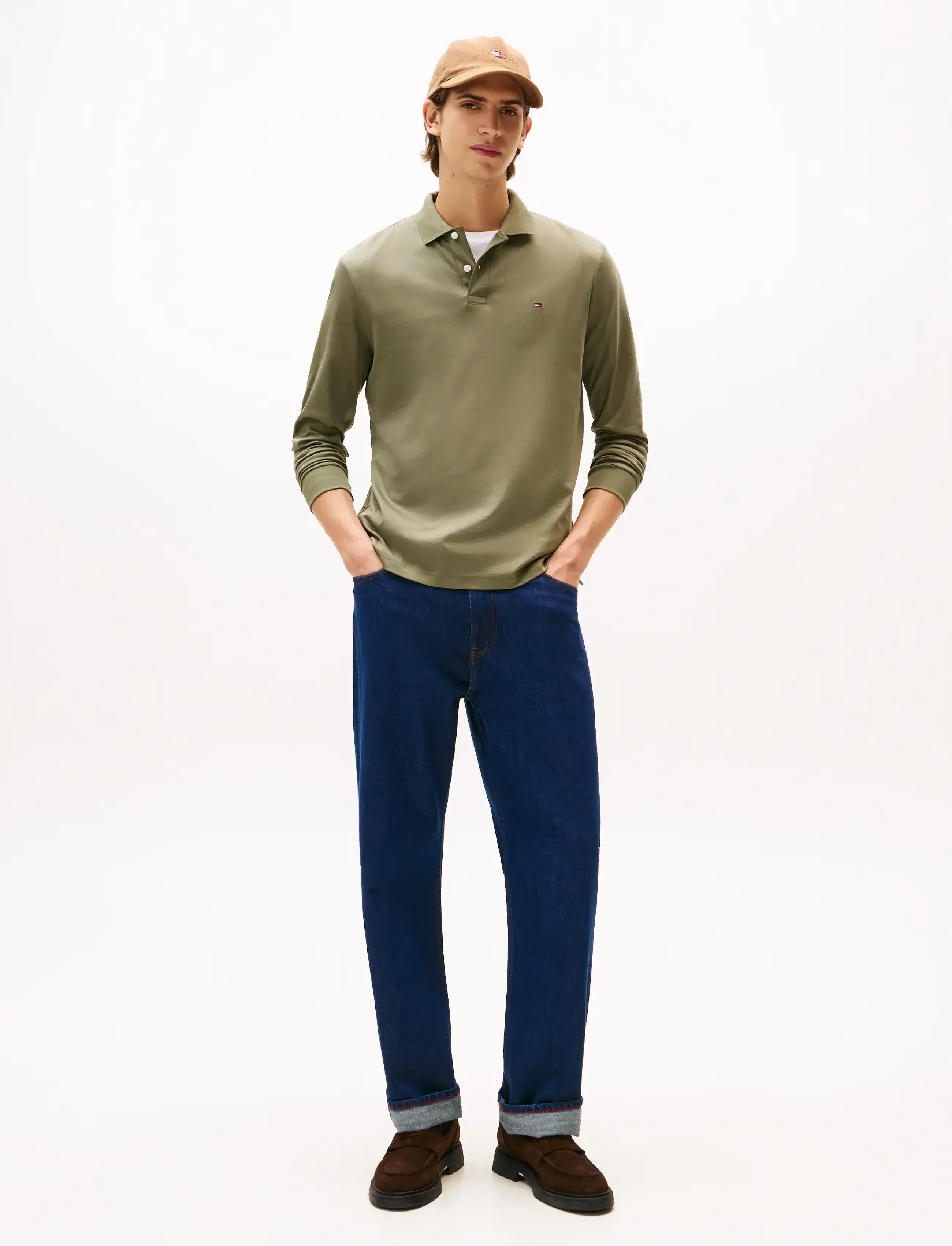 L/S Liquid Cotton Reg Polo 2