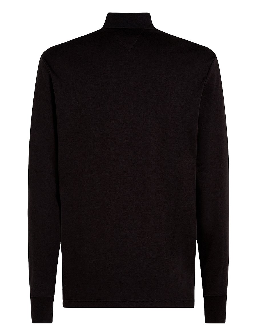 Tommy Hilfiger - L/S LIQUID COTTON REG POLO - langärmelig - black - 2