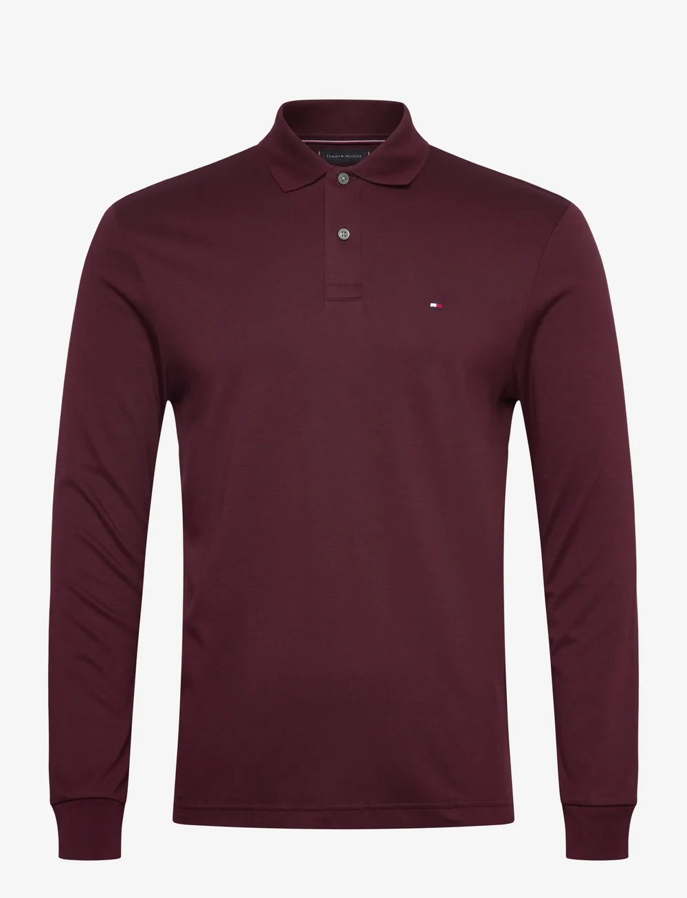 Tommy Hilfiger - L/S LIQUID COTTON REG POLO - langärmelig - deep burgundy - 1