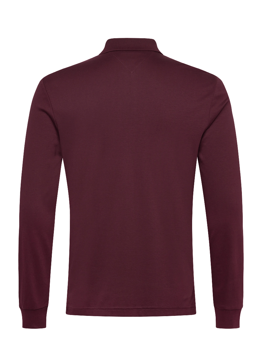 Tommy Hilfiger - L/S LIQUID COTTON REG POLO - langärmelig - deep burgundy - 2