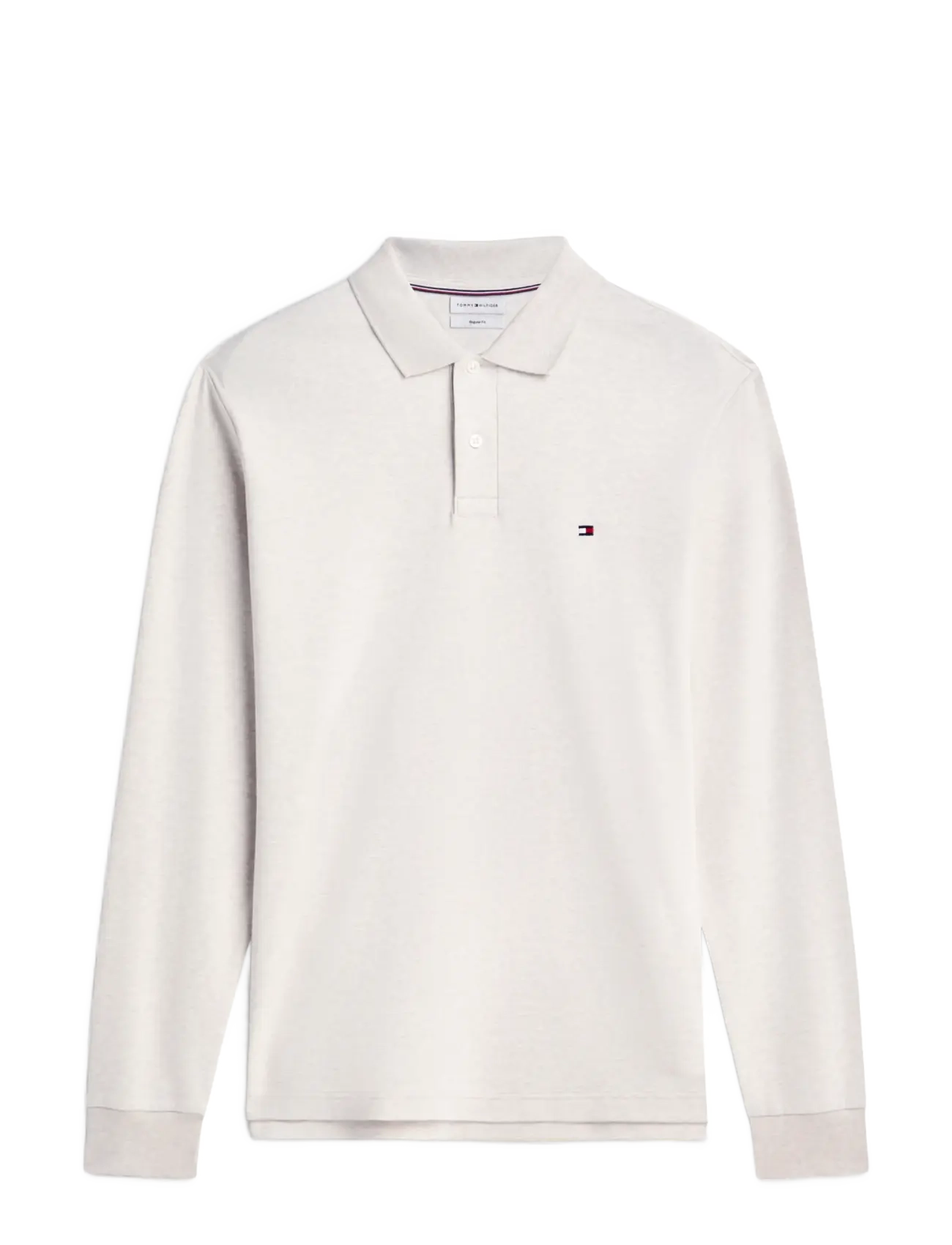 Tommy Hilfiger - L/S LIQUID COTTON REG POLO - langärmelig - heathered oatmilk - 2