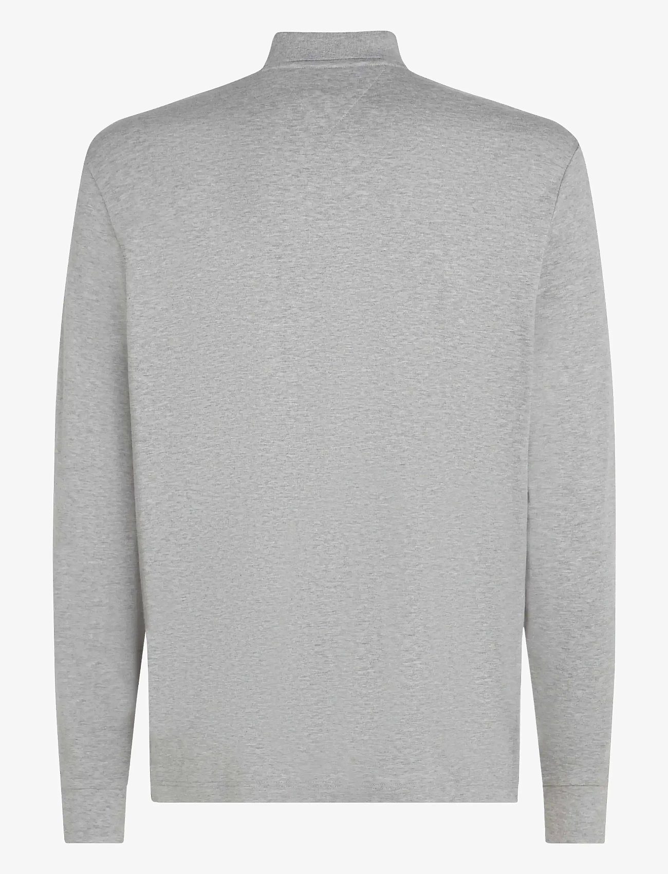Tommy Hilfiger - L/S LIQUID COTTON REG POLO - långärmade pikéer - light grey heather - 2