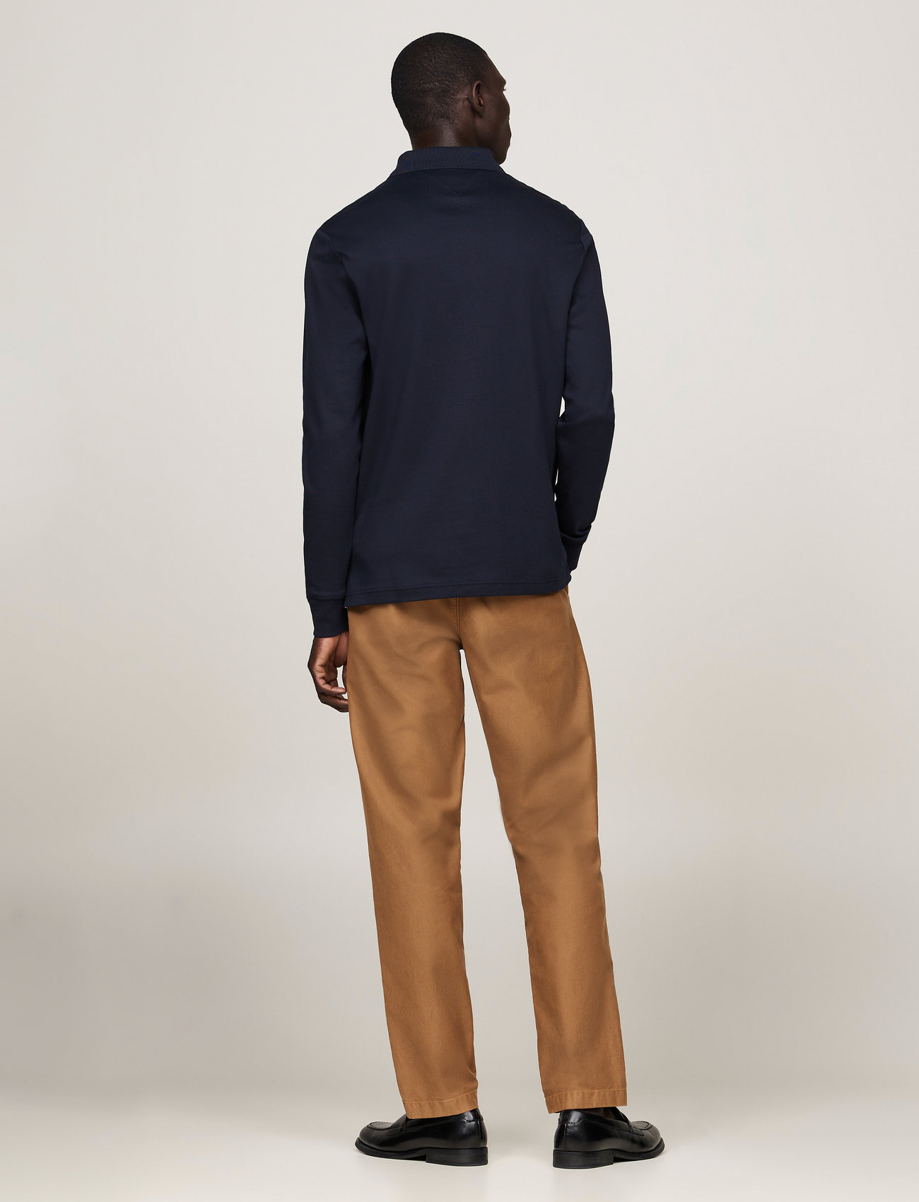 Tommy Hilfiger - L/S LIQUID COTTON REG POLO - langærmede poloer - navy blue - 5