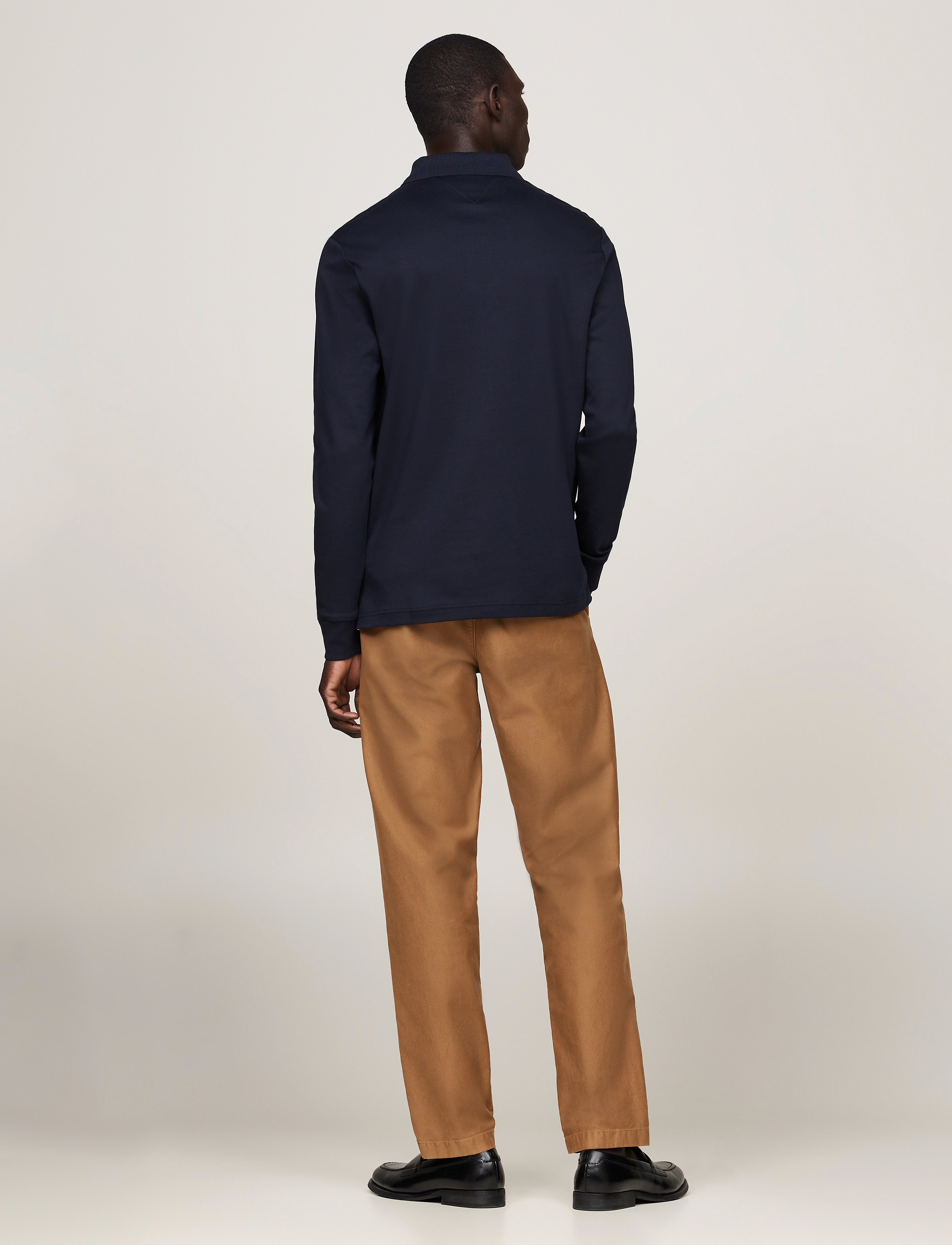 Tommy Hilfiger - L/S LIQUID COTTON REG POLO - pikkade varrukatega polod - navy blue - 5