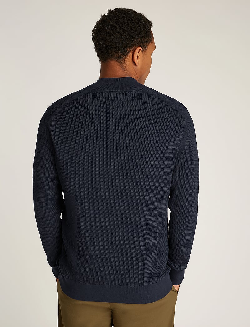 Tommy Hilfiger - STRUCTURE BASEBALL ZIP THROUGH - desert sky - 5