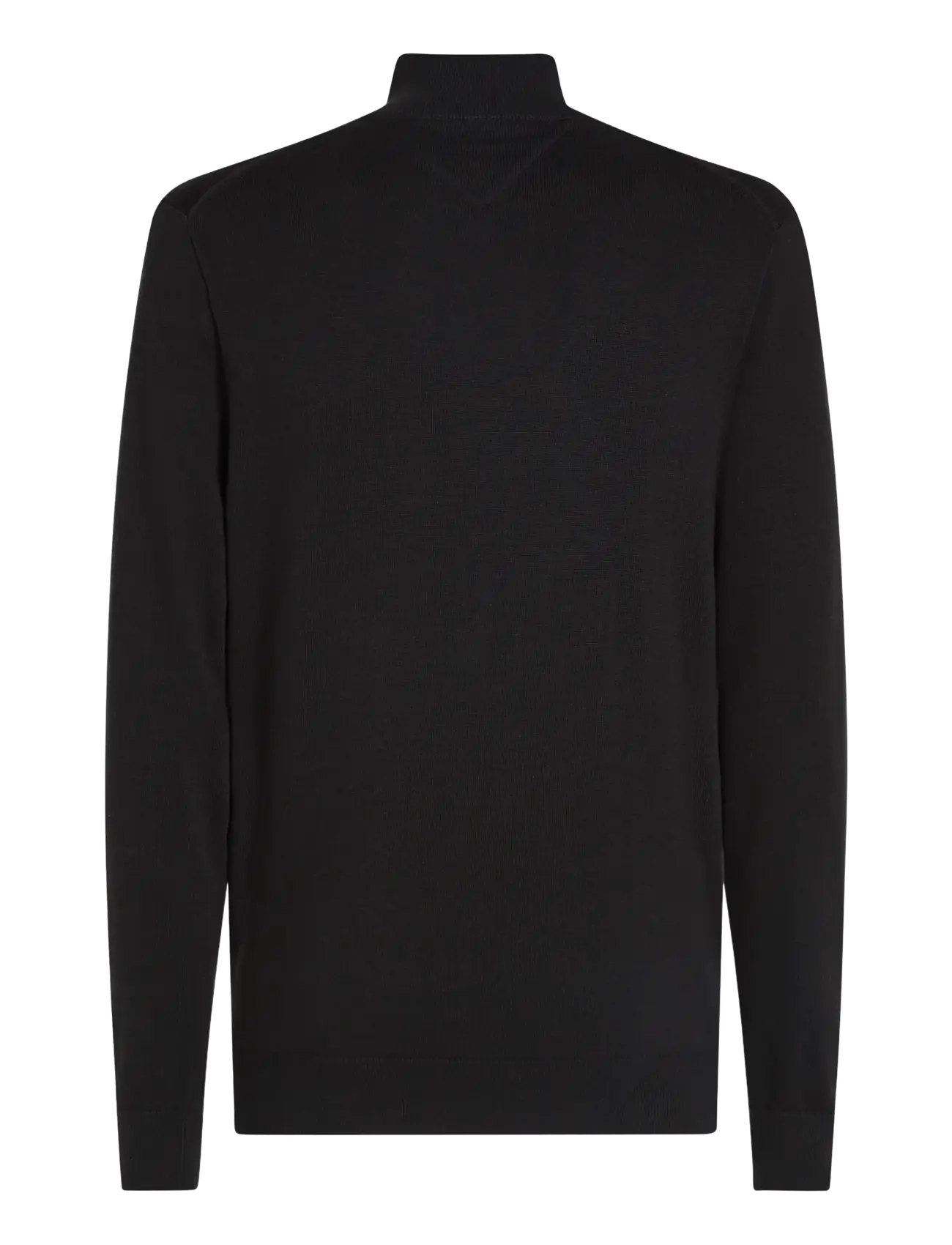 Tommy Hilfiger - ESSENTIAL COTTON ZIP MOCK - mænd - black - 2
