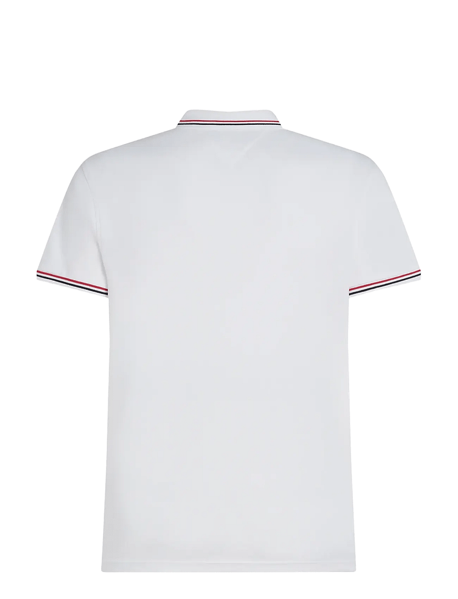 Tommy Hilfiger - TIPPED SLIM FIT POLO - kurzärmelig - white - 2