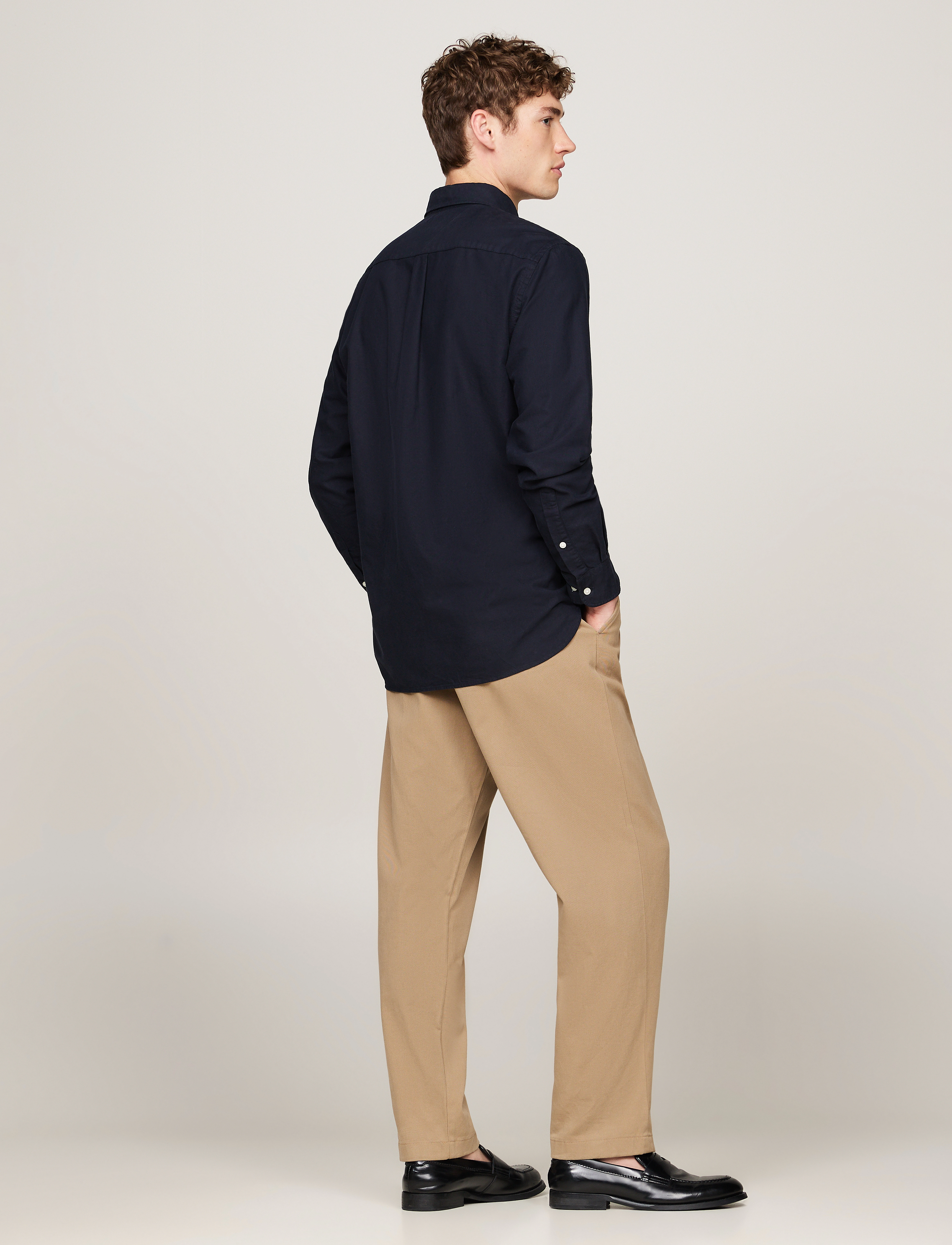 Tommy Hilfiger - GMD OXFORD RF SHIRT - desert sky - 5