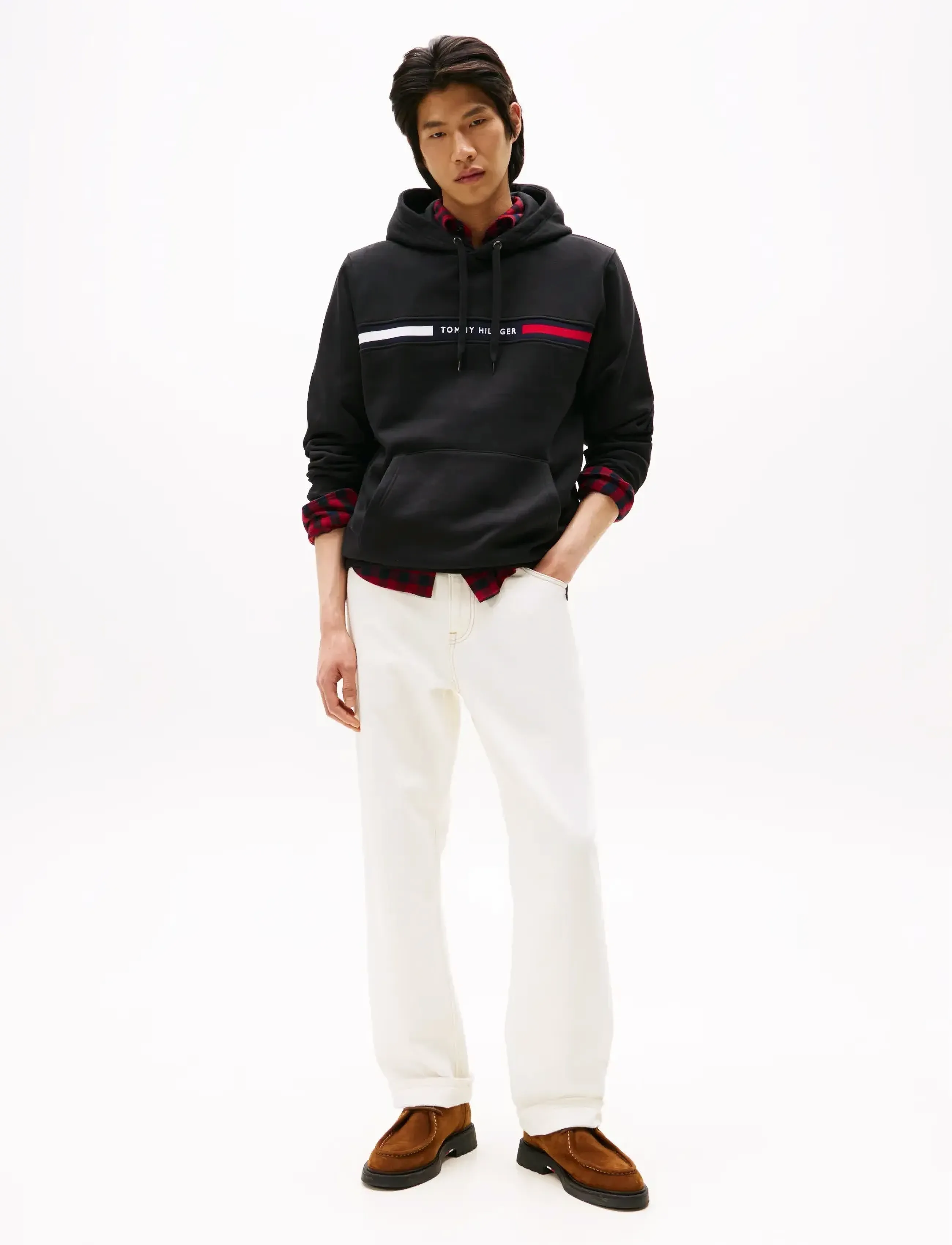 Hilfiger Chest Insert Hoody 2