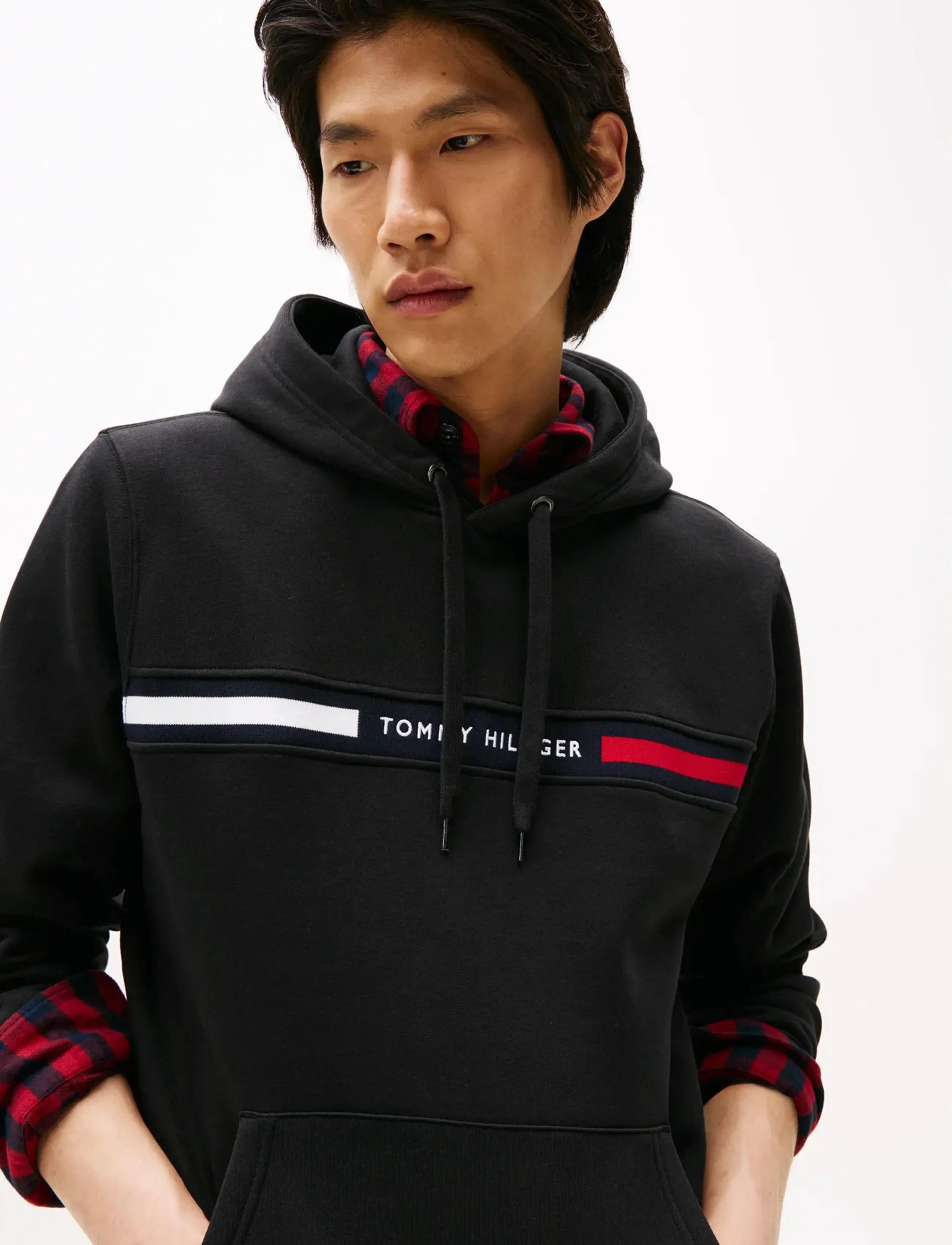 Hilfiger Chest Insert Hoody 5