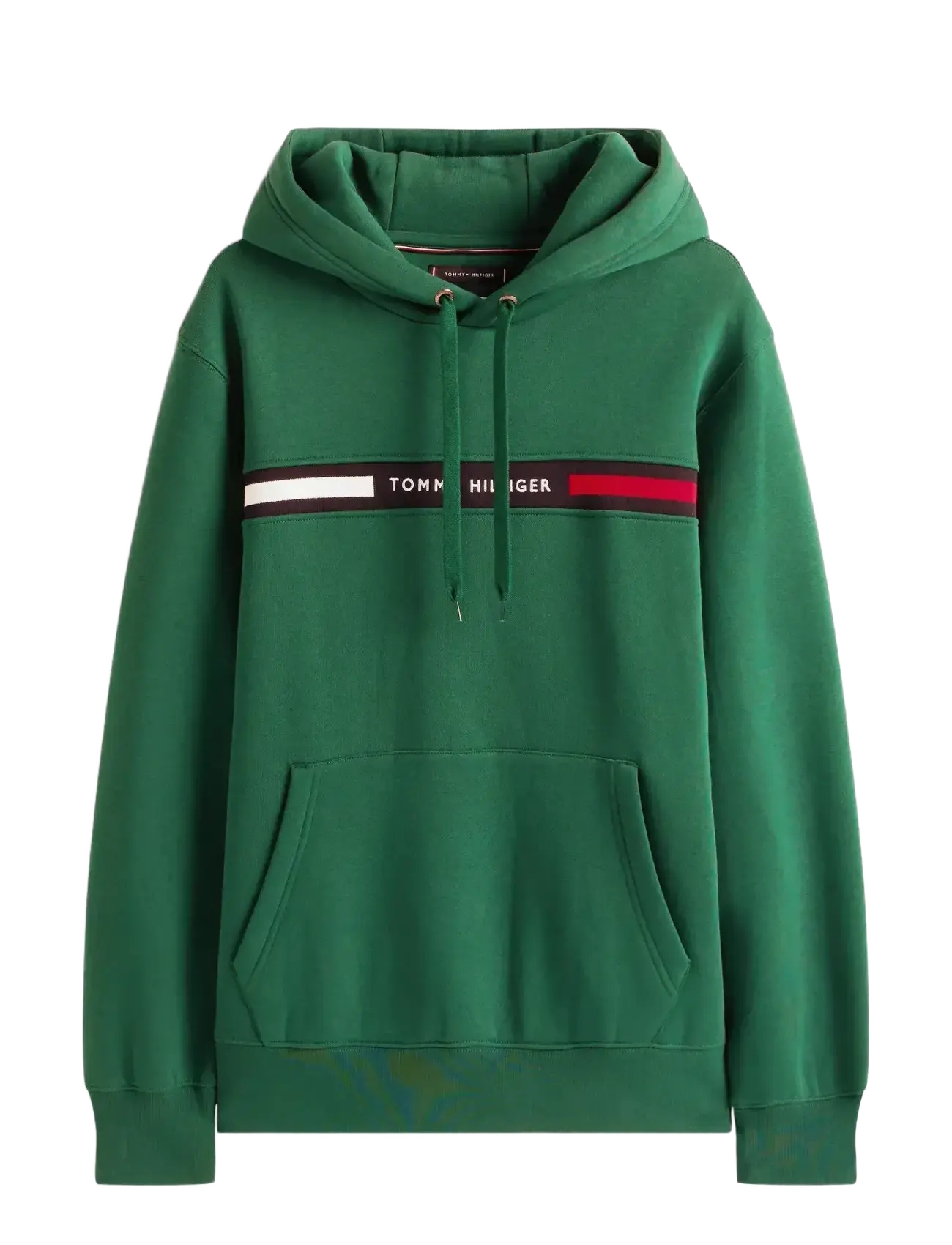 TOMMY HILFIGER Hilfiger Chest Insert Hoody Grün - XS - Herren