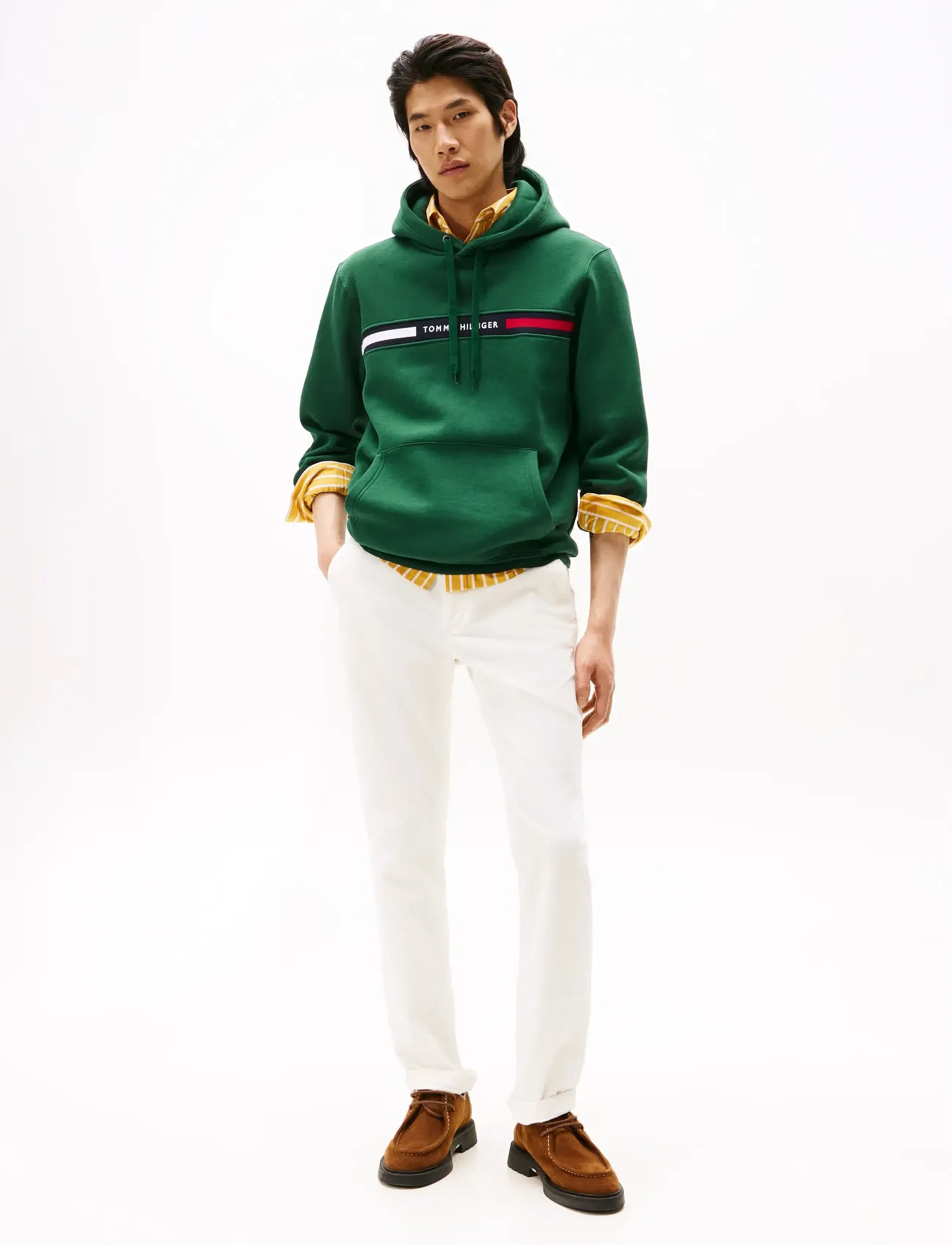 Hilfiger Chest Insert Hoody 2