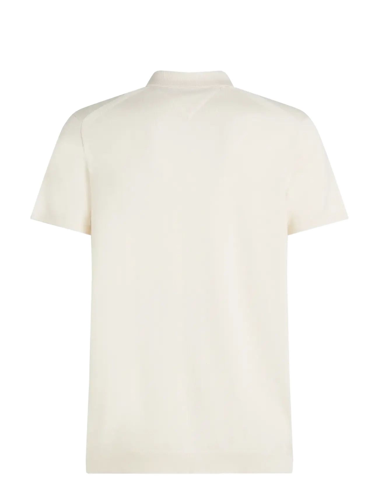 Tommy Hilfiger - ESSENTIAL COTTON KNITTED POLO - short-sleeved polos - ivory petal   navy tipping - 2