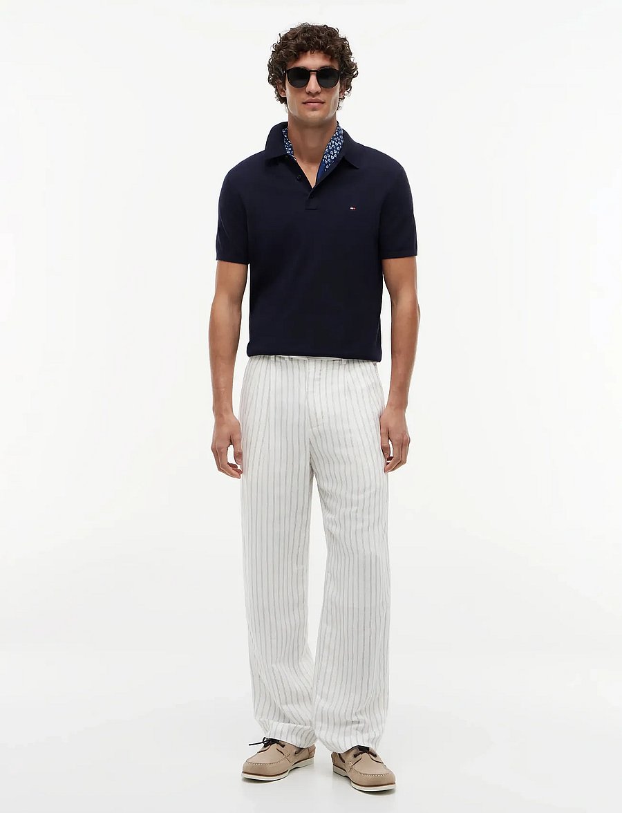 Tommy Hilfiger - ESSENTIAL COTTON KNITTED POLO - kurzärmelig - desert sky - 5