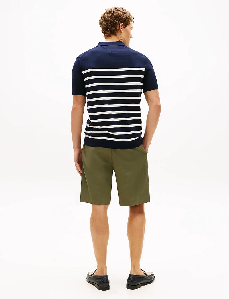 Tommy Hilfiger - ESSENTIAL COTTON KNITTED POLO - kortärmade pikéer - desert sky ivory petal - 2