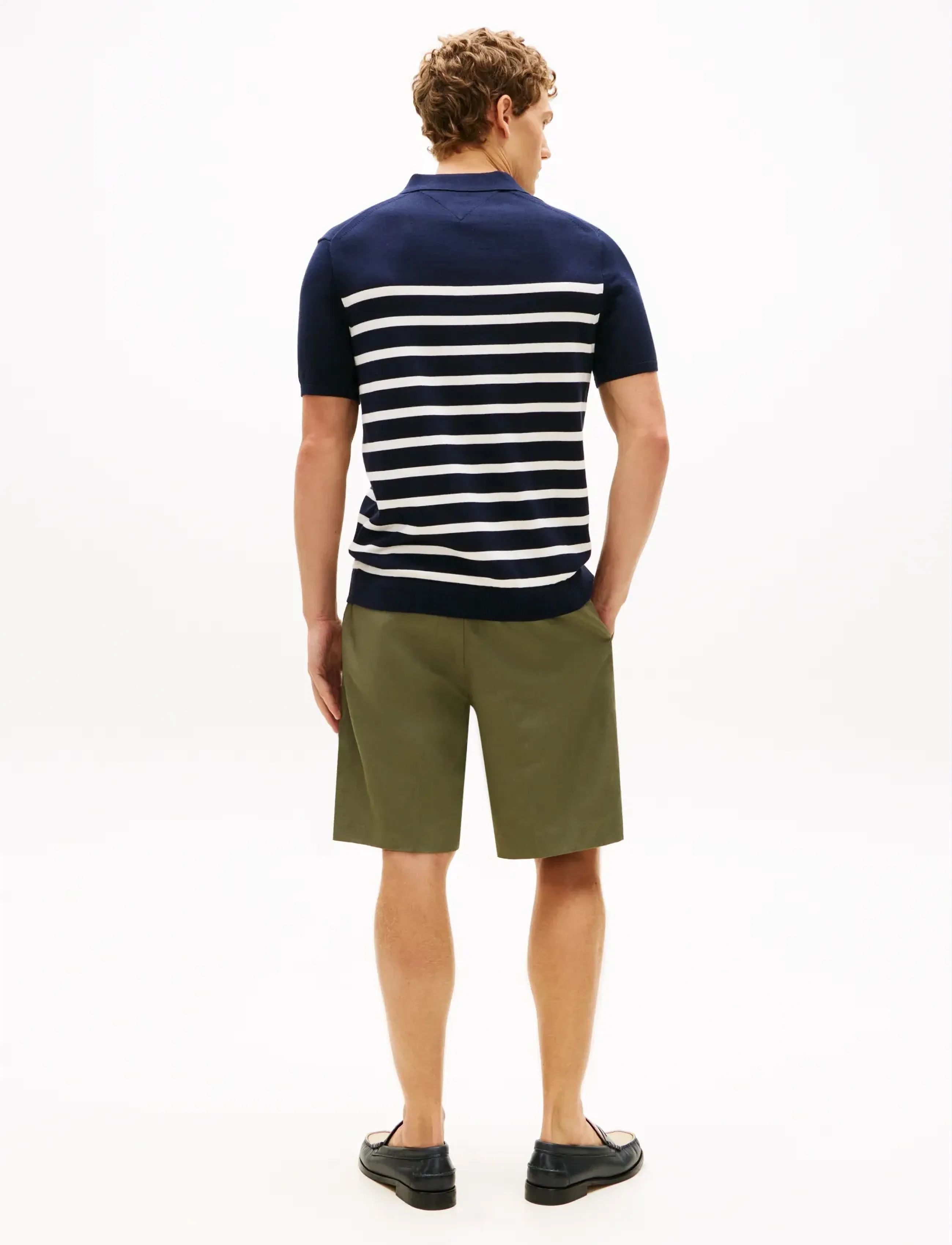 Tommy Hilfiger - ESSENTIAL COTTON KNITTED POLO - short-sleeved polos - desert sky ivory petal - 2