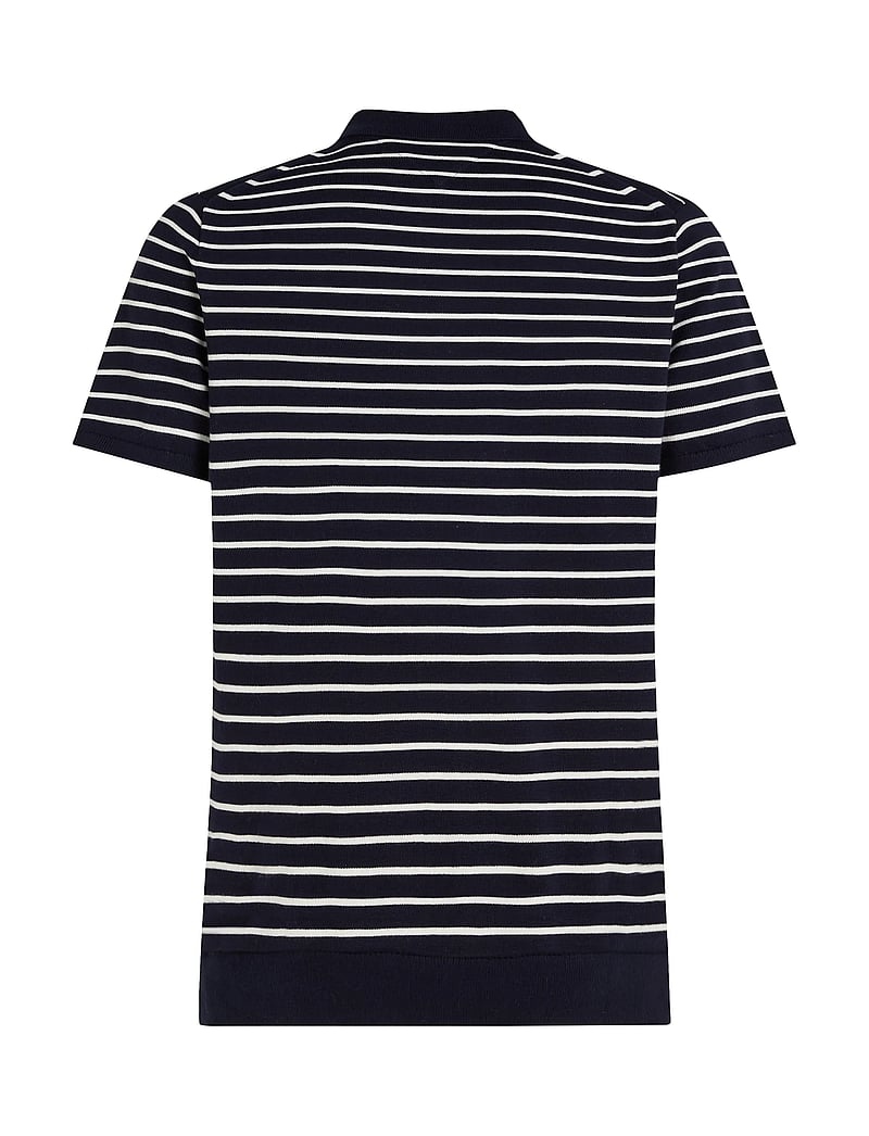 Tommy Hilfiger - ESSENTIAL COTTON KNITTED POLO - kortärmade pikéer - desert sky / ivory petal - 2