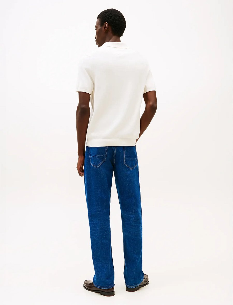 Tommy Hilfiger - ESSENTIAL COTTON KNITTED POLO - kurzärmelig - ivory petal - 2