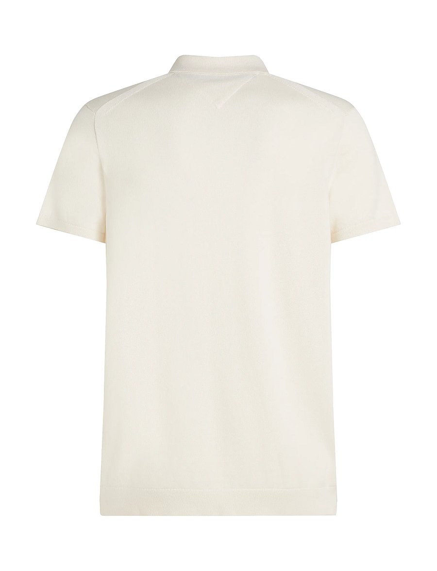 Tommy Hilfiger - ESSENTIAL COTTON KNITTED POLO - kurzärmelig - ivory petal - 5