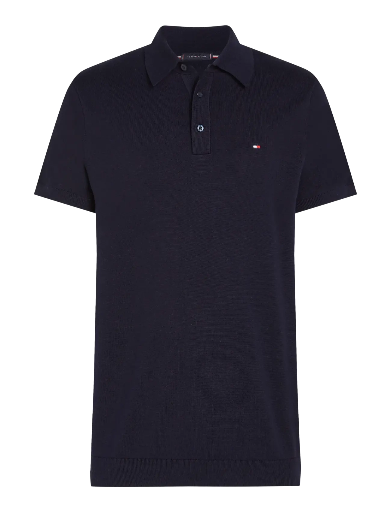 Tommy Hilfiger ESSENTIAL COTTON KNITTED POLO - Poloer - NAVY BLUE / navy