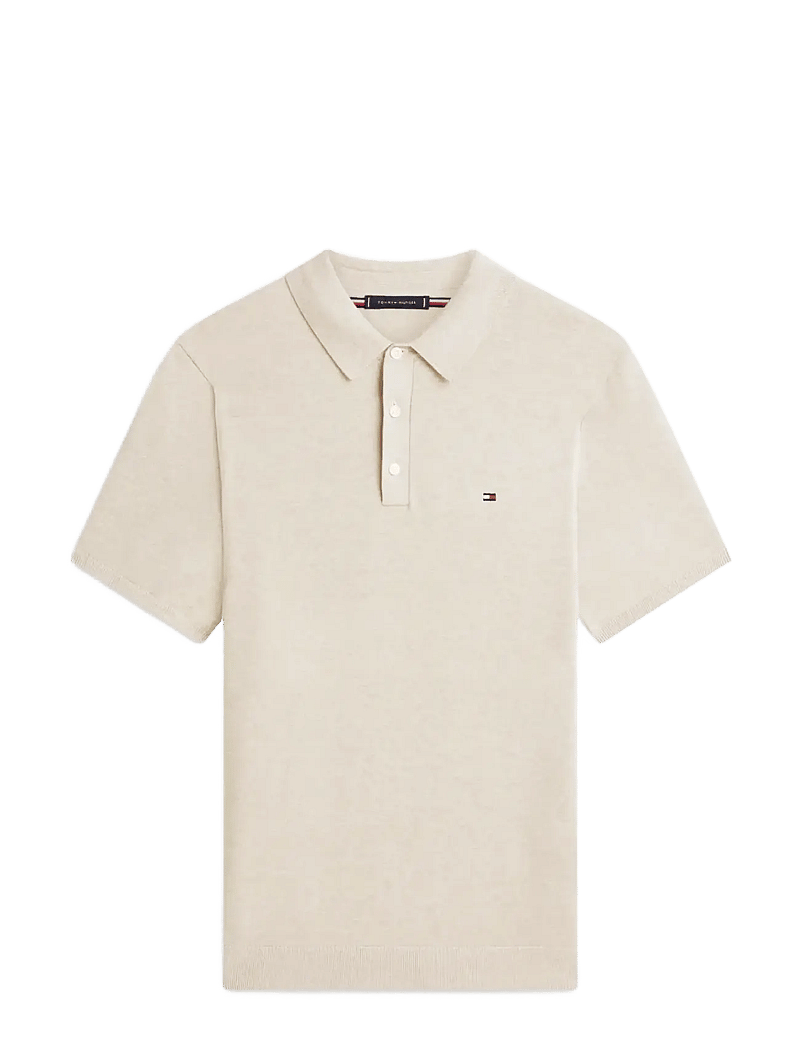 Tommy Hilfiger - ESSENTIAL COTTON KNITTED POLO - kortärmade pikéer - sandalwood heather - 1