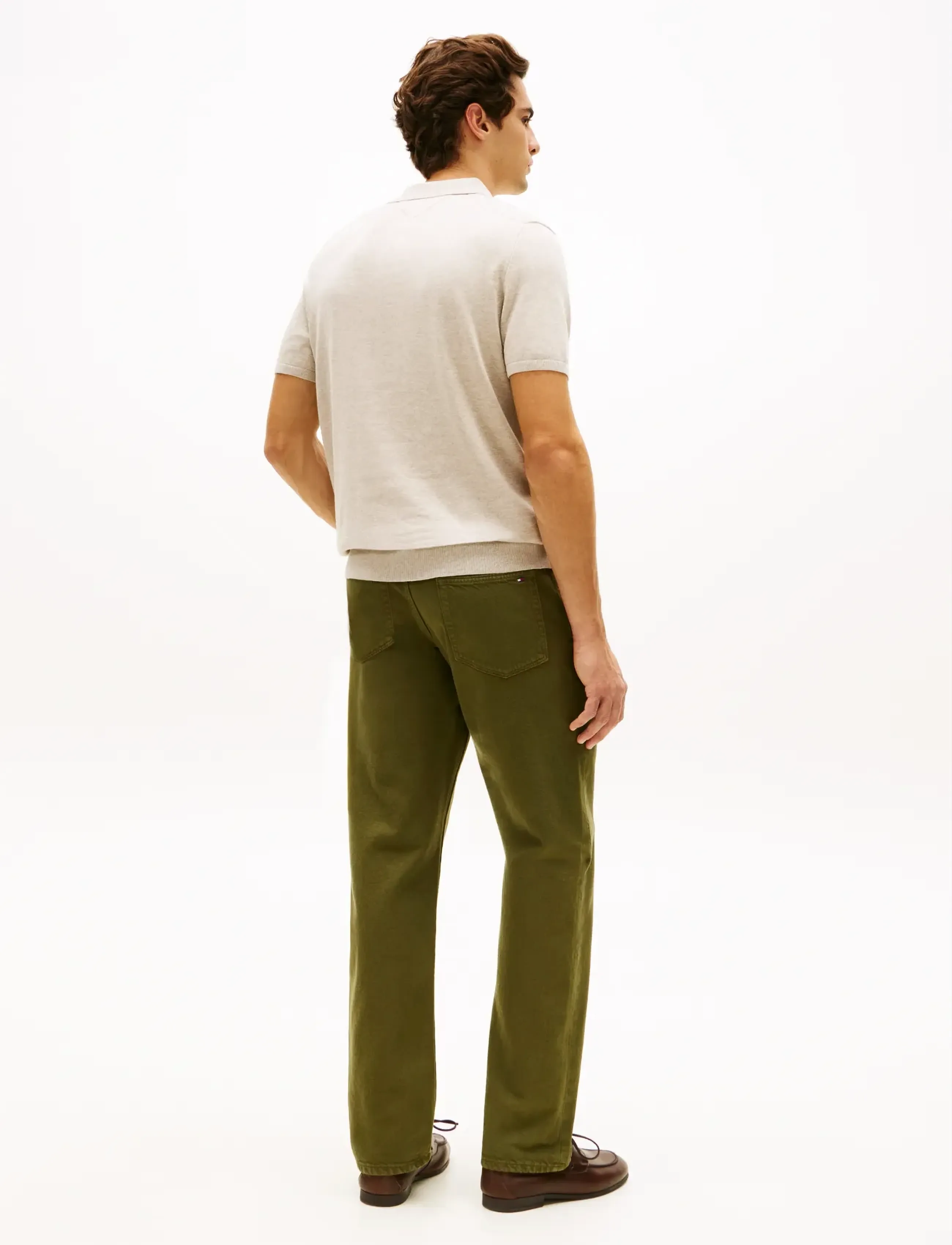 Tommy Hilfiger - ESSENTIAL COTTON KNITTED POLO - short-sleeved polos - sandalwood heather - 2