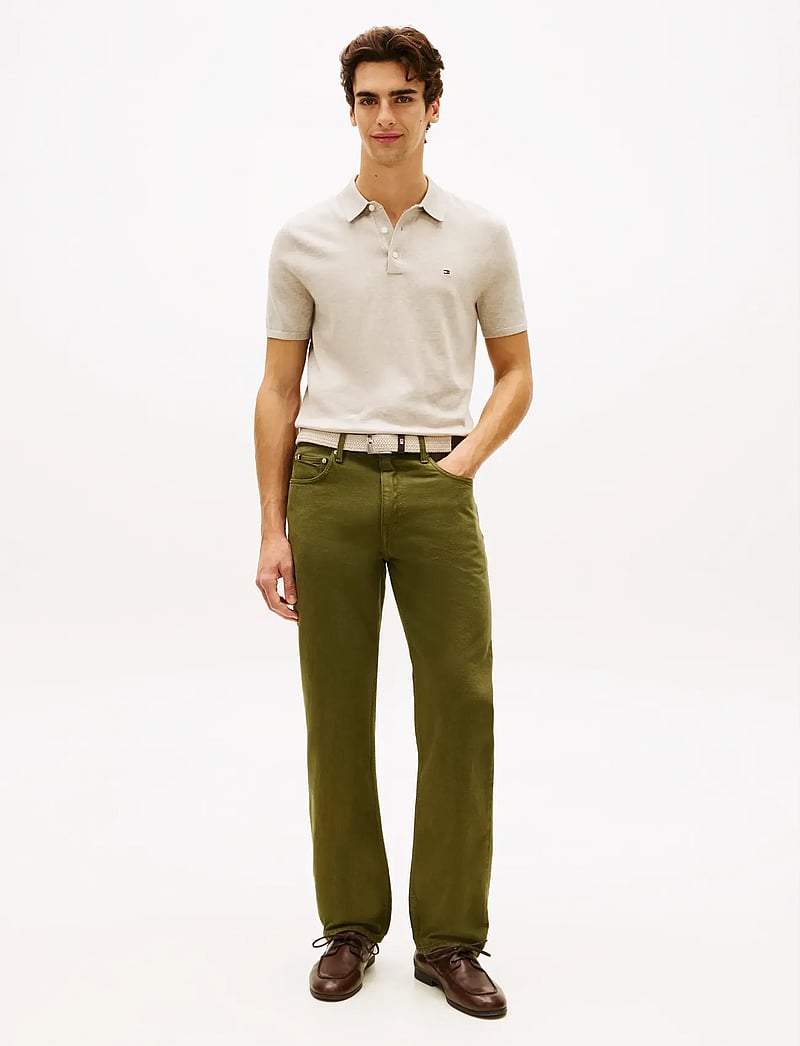 Tommy Hilfiger - ESSENTIAL COTTON KNITTED POLO - kortärmade pikéer - sandalwood heather - 3