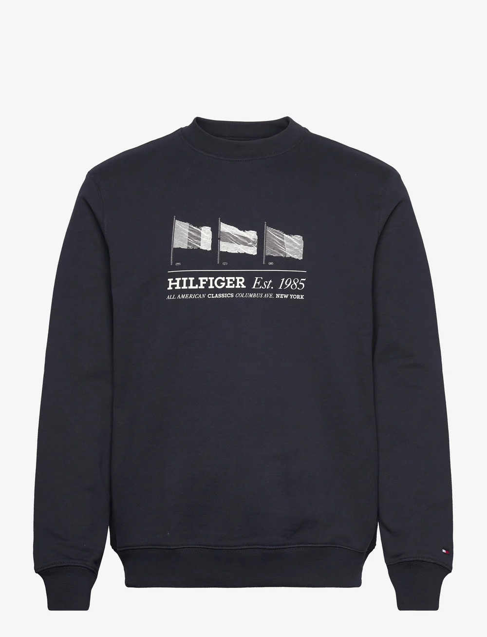 Tommy Hilfiger - HILFIGER FLAGS CREWNECK - shoppa efter tillfälle - desert sky - 1