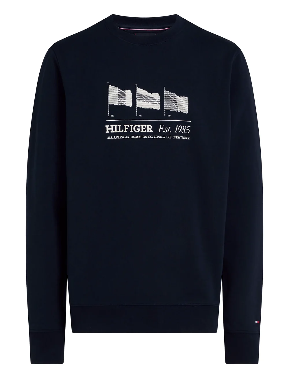 Tommy Hilfiger - HILFIGER FLAGS CREWNECK - shoppa efter tillfälle - desert sky - 5
