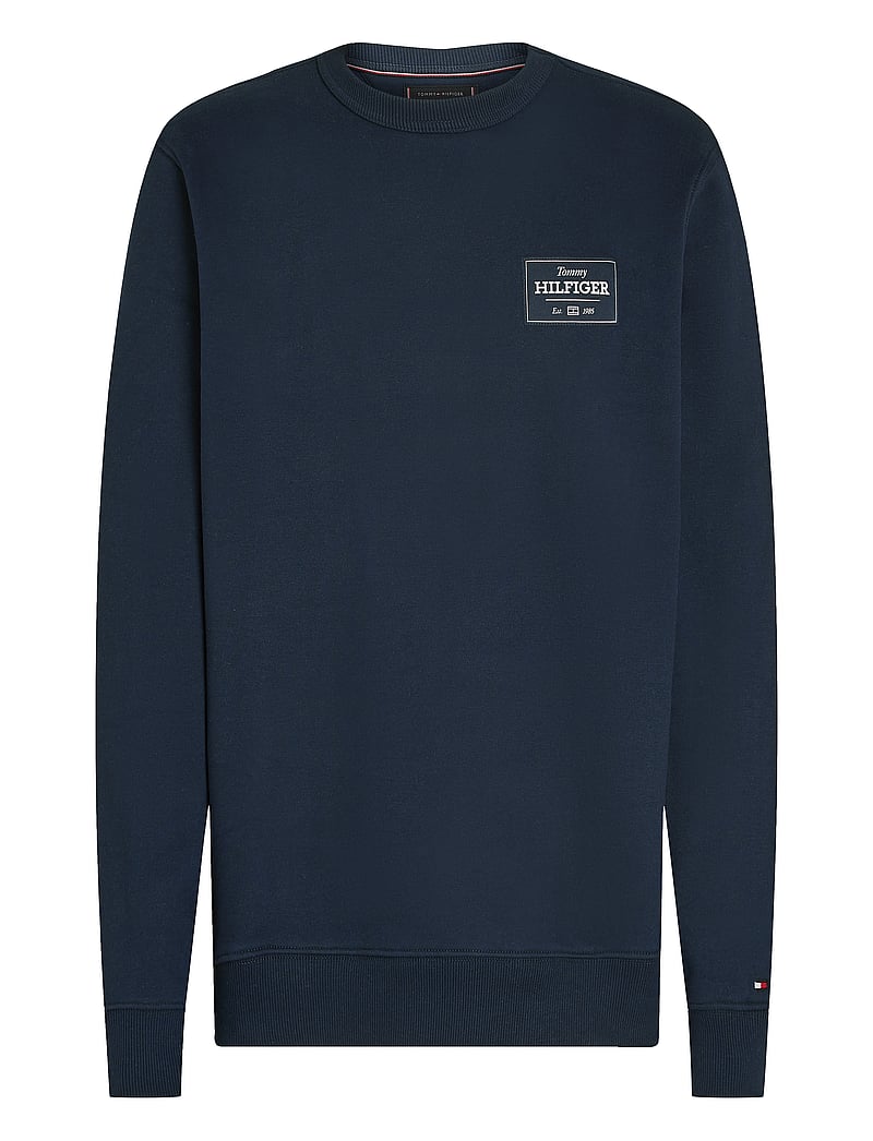 Tommy Hilfiger - MONOTYPE LABEL SWEATSHIRT - nach anlass kaufen - night sky - 1