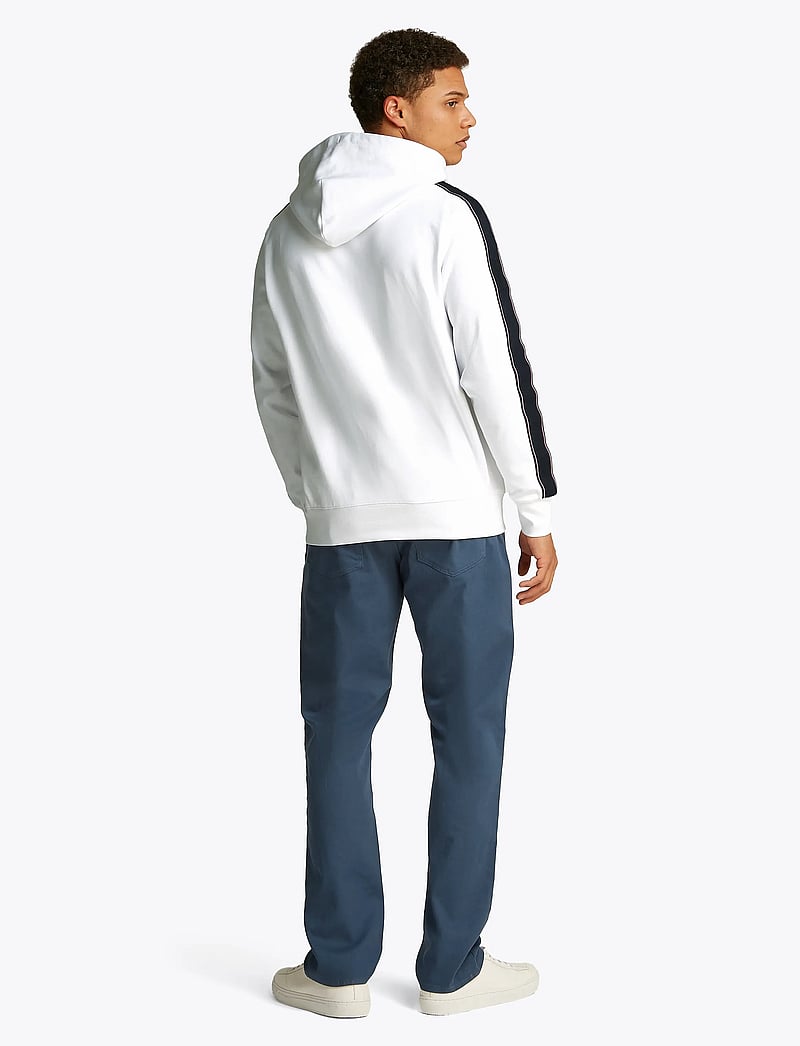 Tommy Hilfiger - GLOBAL STRIPE HOODY - hoodies - bright white - 3