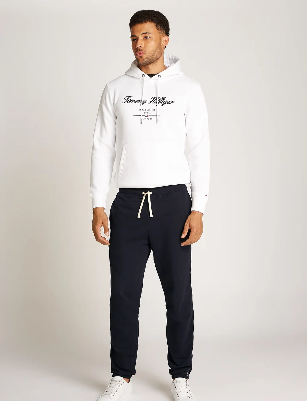 Tommy Hilfiger - GLOBAL STRIPE SWEATPANTS - nach anlass kaufen - desert sky - 0