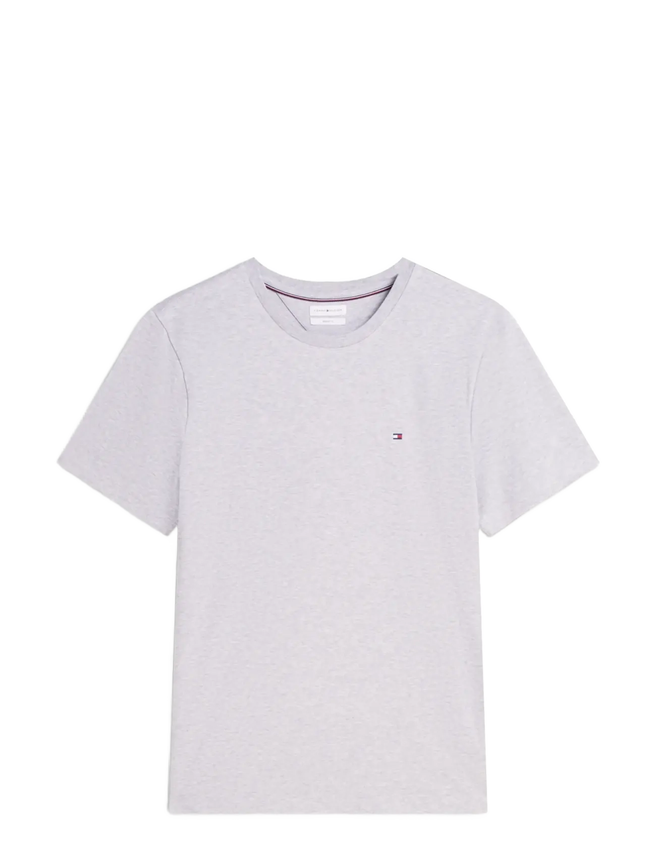 Tommy Hilfiger - LIGHT INTERLOCK TEE - light grey heather - 1