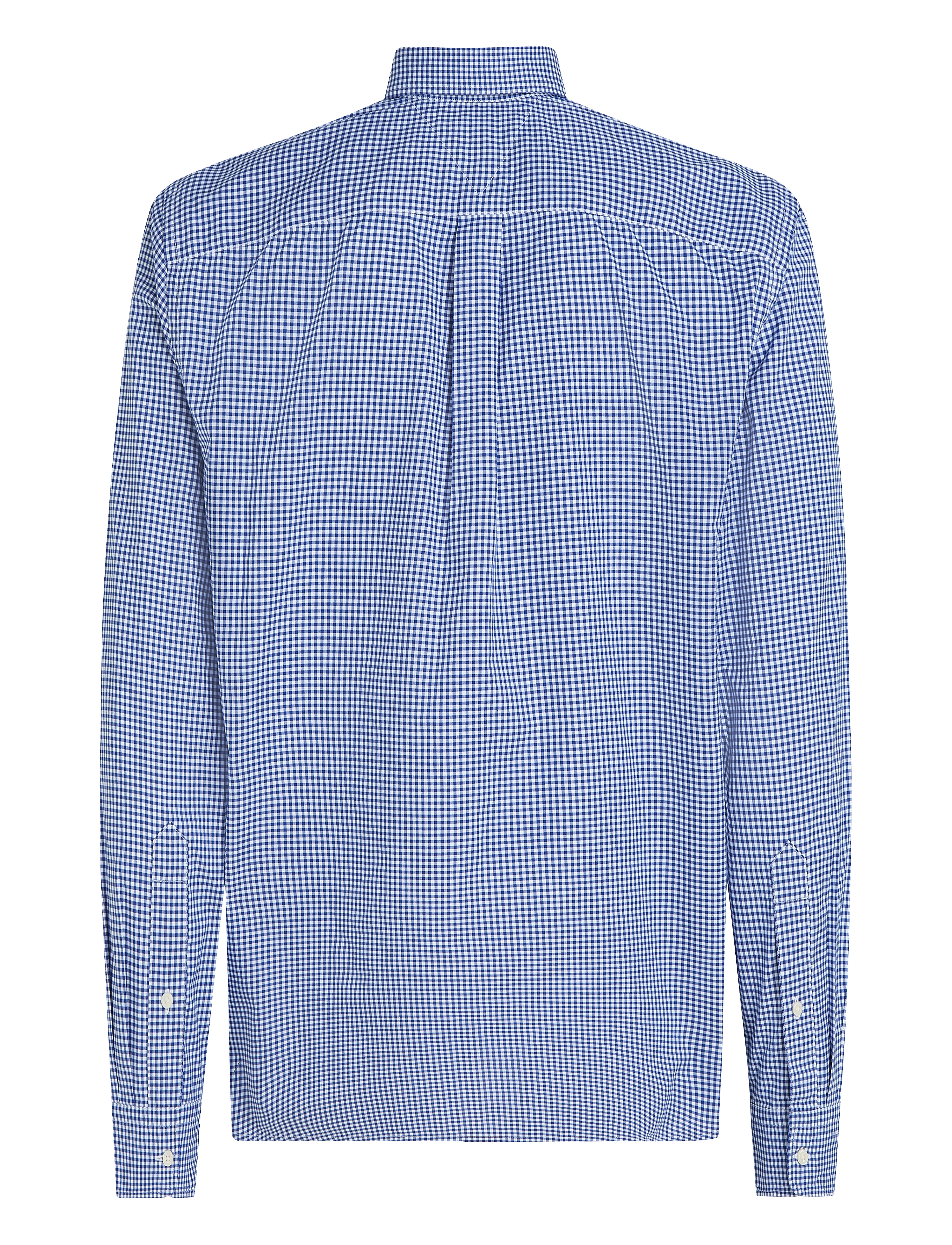 Tommy Hilfiger - FLEX POPLIN GINGHAM RF SHIRT - wedge blue / optic white - 4