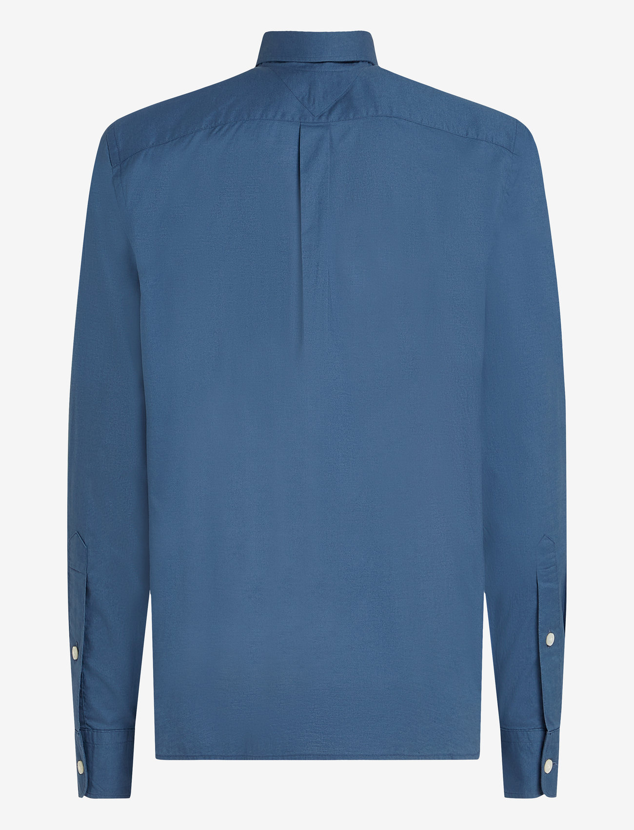 Tommy Hilfiger - FLEX POPLIN SOLID RF SHIRT - tavalised t-särgid - aegean sea - 5