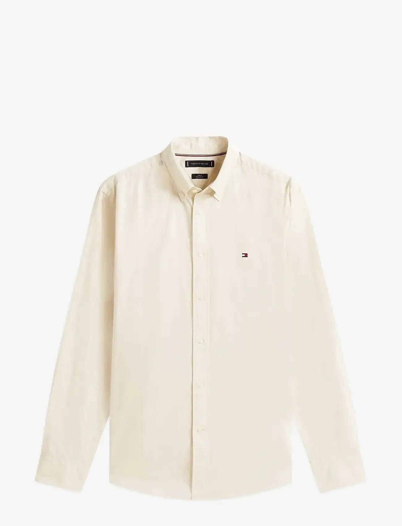 Tommy Hilfiger - FLEX POPLIN SOLID RF SHIRT - basic-hemden - muslin - 1