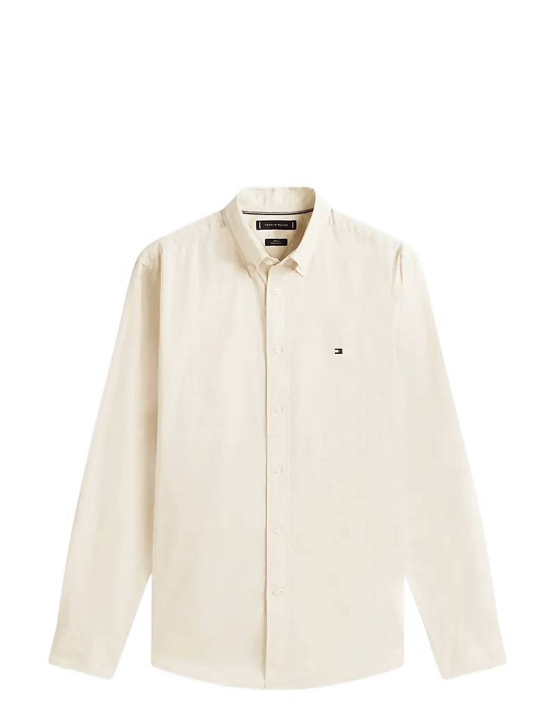 Tommy Hilfiger - FLEX POPLIN SOLID RF SHIRT - basic-hemden - muslin - 1