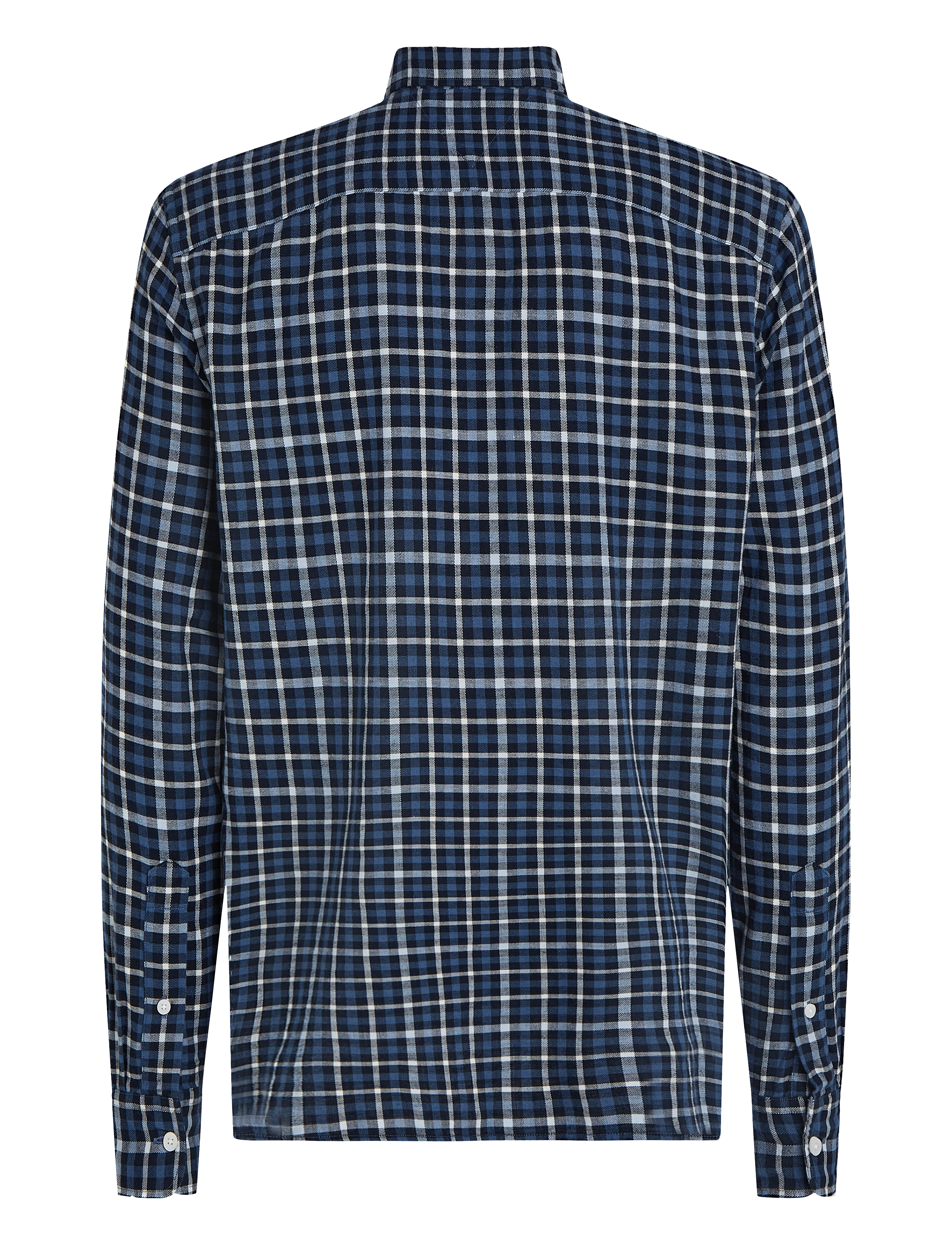 Tommy Hilfiger - BRUSHED LINEN GINGHAM RF SHIRT - aegean sea / check - 4