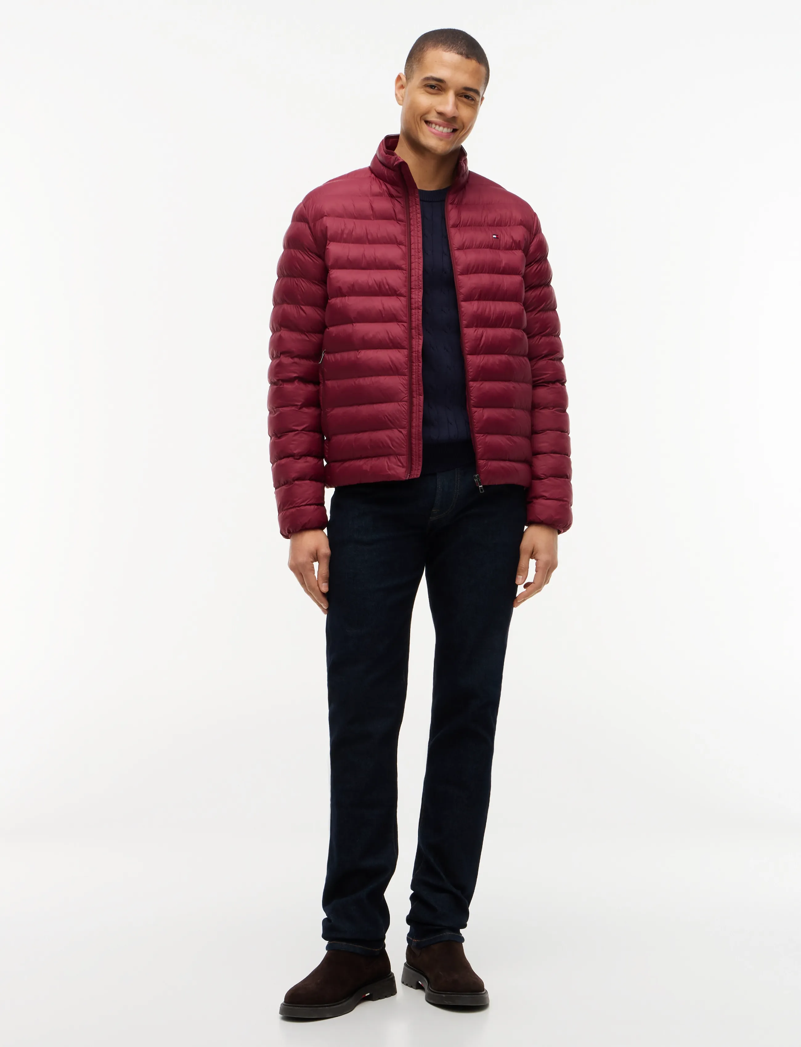 Tommy Hilfiger - PACKABLE RECYCLED JACKET - daunenjacken - burgundy - 4