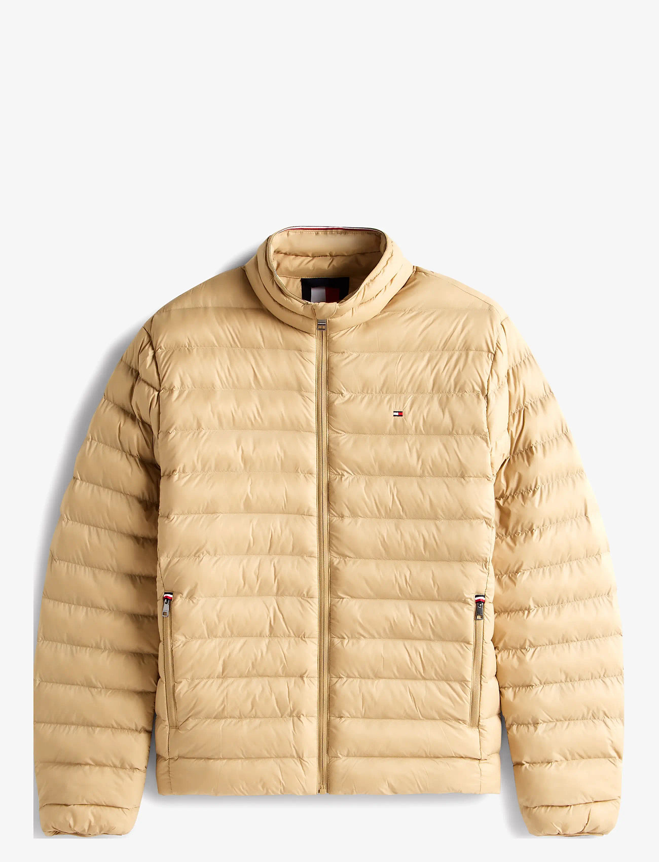Tommy Hilfiger - PACKABLE RECYCLED JACKET - forede jakker - camel - 1