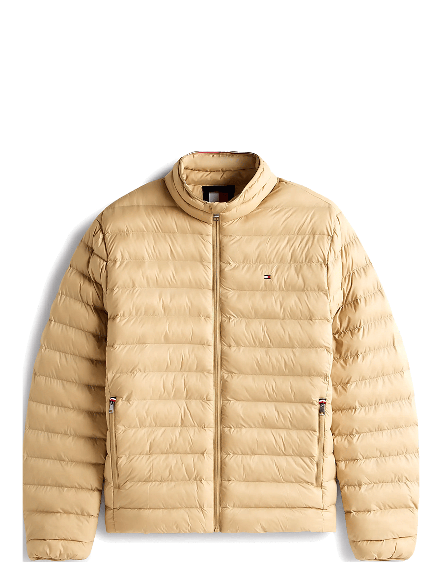 Tommy Hilfiger - PACKABLE RECYCLED JACKET - dunjackor - camel - 1