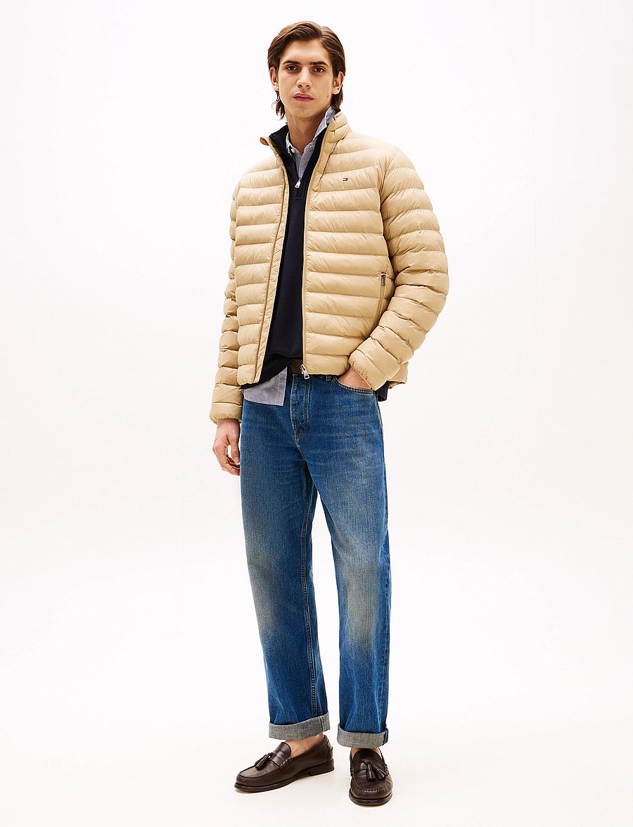 Tommy Hilfiger - PACKABLE RECYCLED JACKET - dunjackor - camel - 2