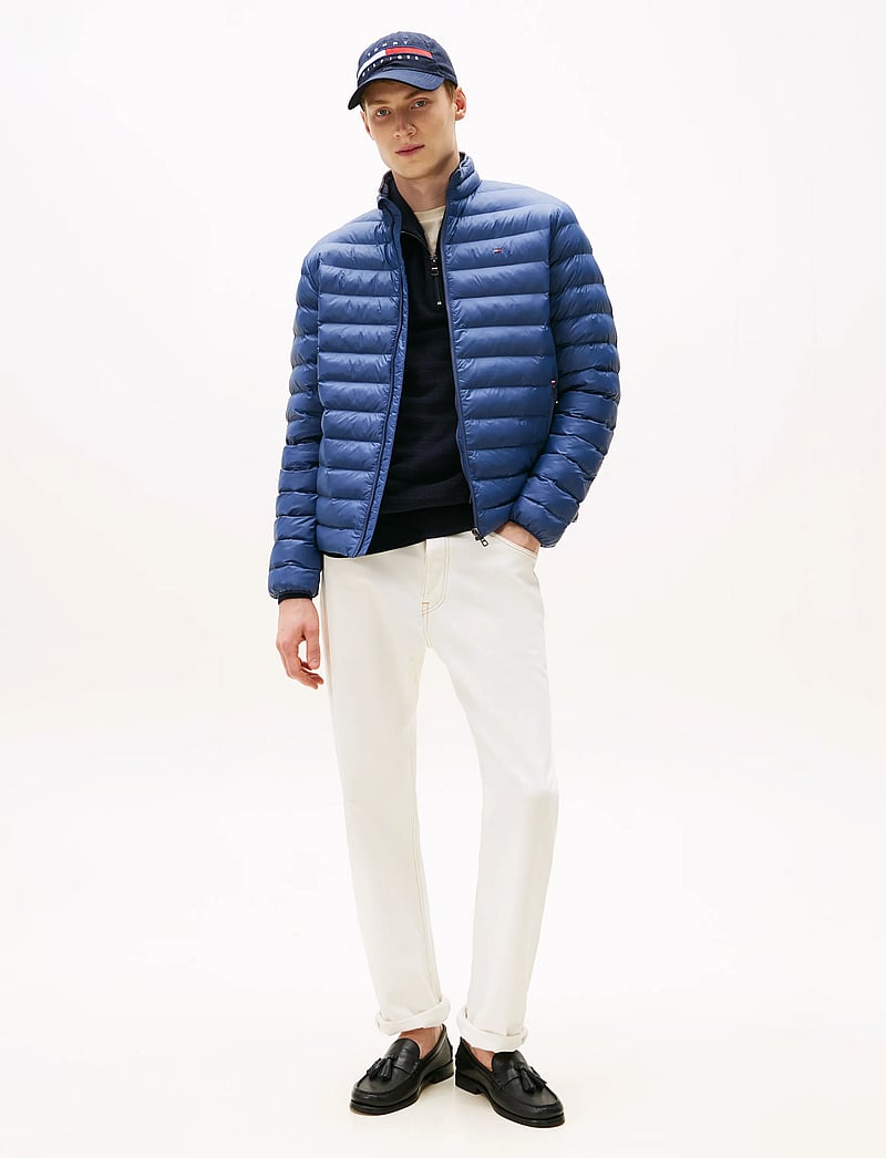 Tommy Hilfiger - PACKABLE RECYCLED JACKET - fodrade jackor - faded indigo - 2