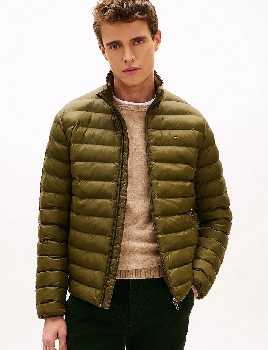 Tommy Hilfiger - PACKABLE RECYCLED JACKET - dunjackor - huntsman green - 0